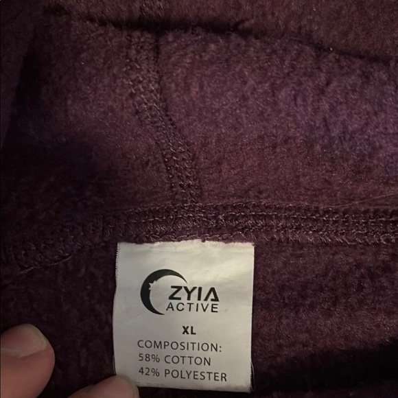 ZYIA Deep Purple Hoodie - Picture 2 of 6